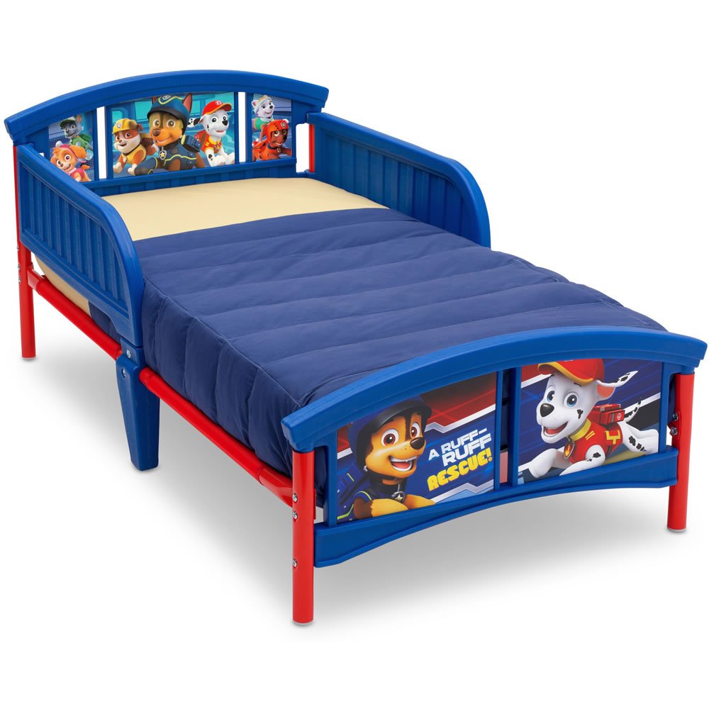 Delta Children Paw Patrol Plastic & Metal Toddler Bed