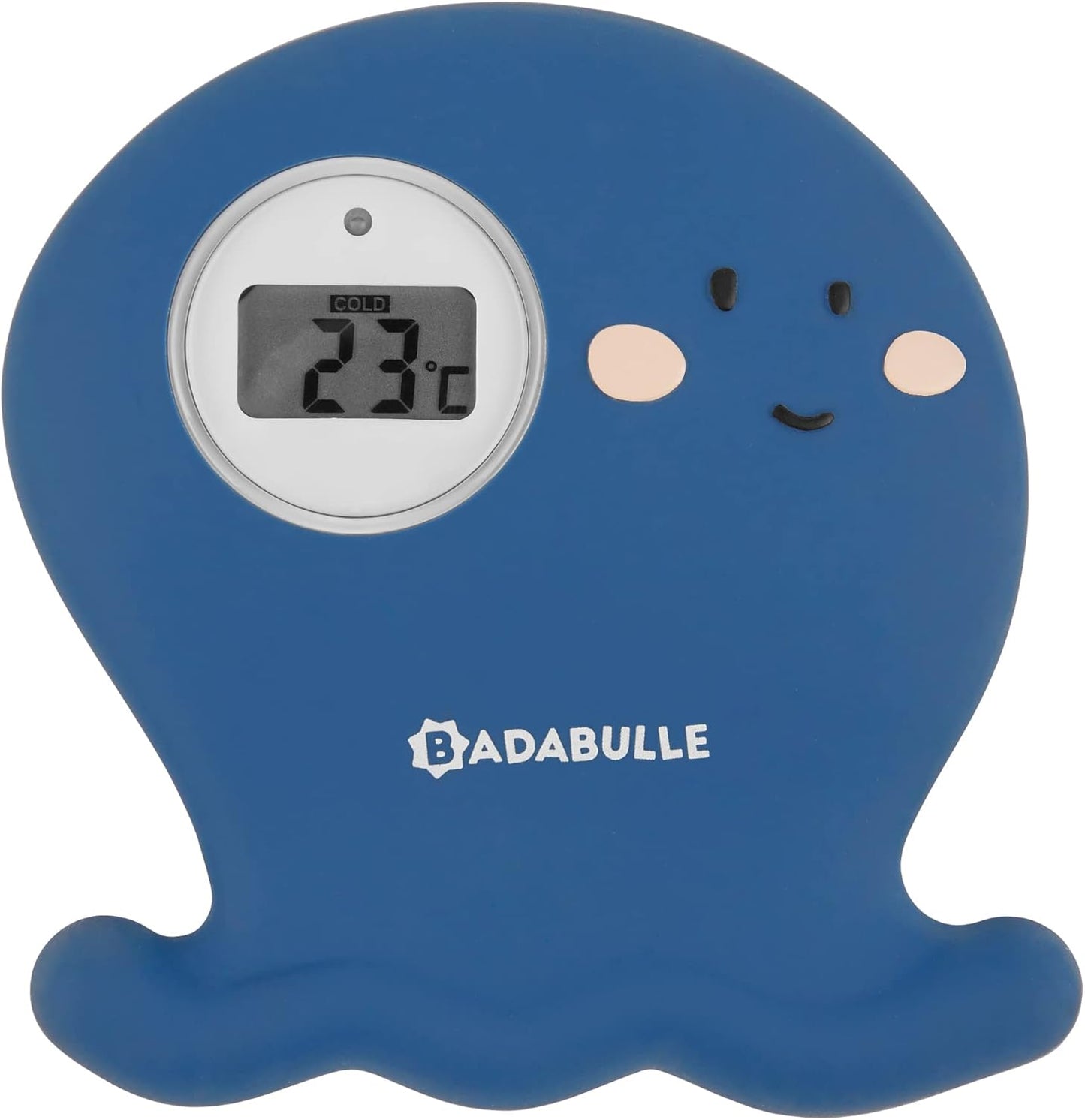 Badabulle Octopus Digital Bath Thermometer - Blue - Laadlee