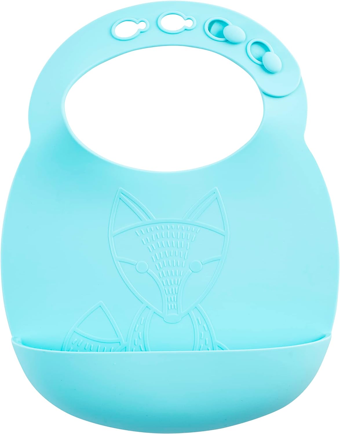 Dr. Brown's Silicone Bib - Turquoise - Laadlee