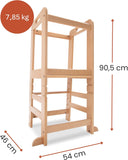 Hauck Learn N Explore Montessori Learning Tower - Natural