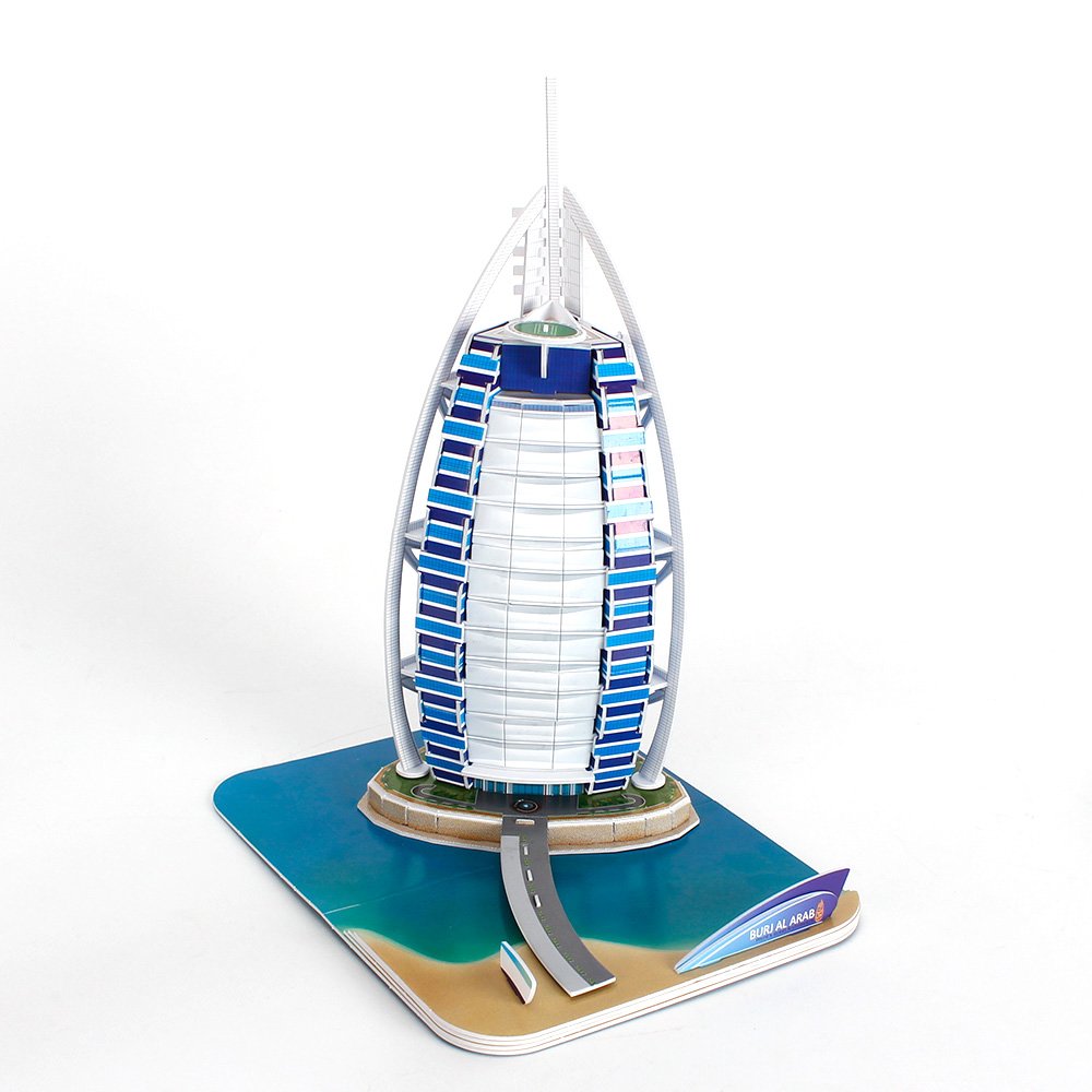 Cubicfun 3D Puzzle Burj Al Arab - 46Pcs