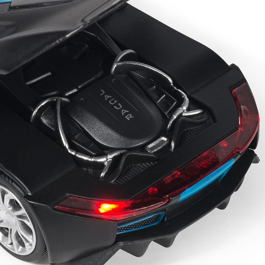 MSZ Jaguar C-X75 Car 1:32 Die-Cast Replica - Black - Laadlee