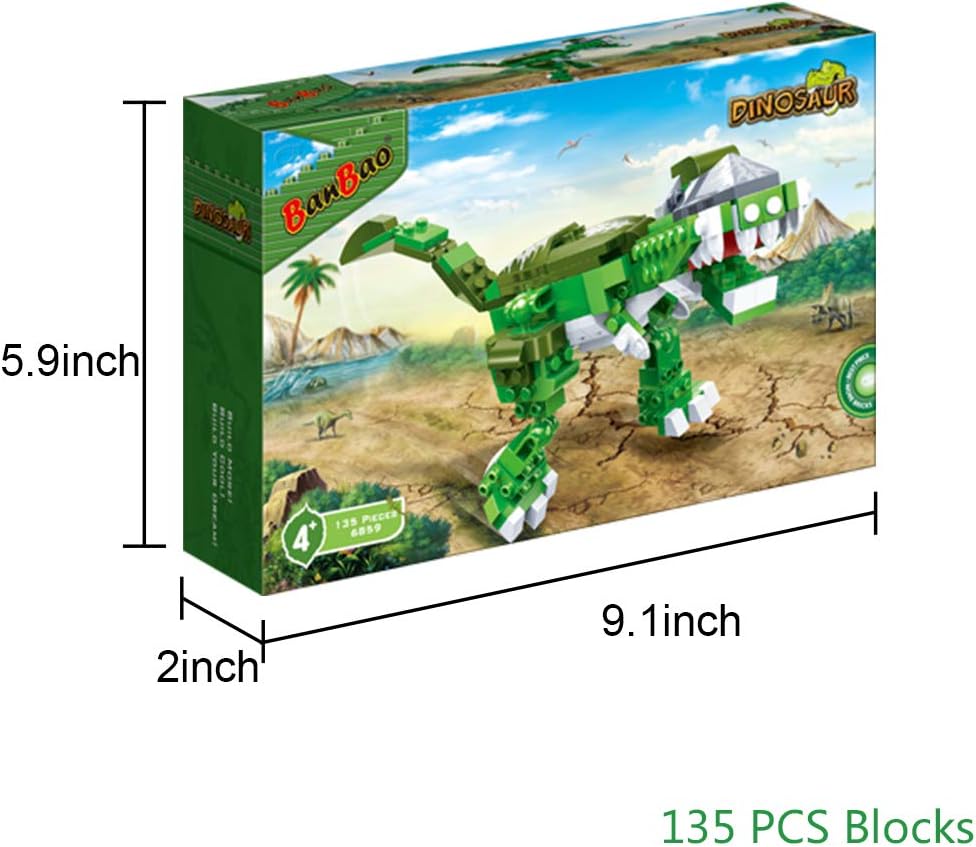 Banbao Dinosaur - 135Pcs