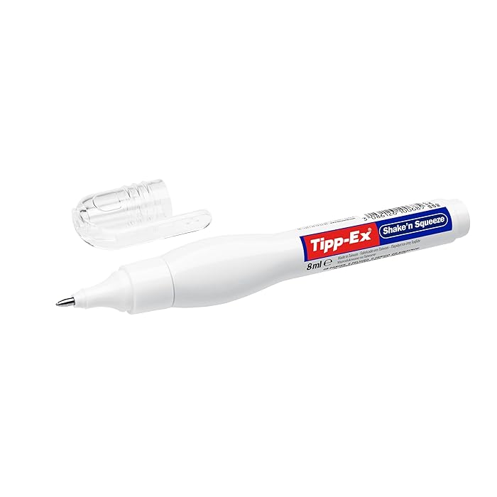 BIC Tipp-Ex Shake'n Squeeze Correction Pens  -  Pack of 2+1