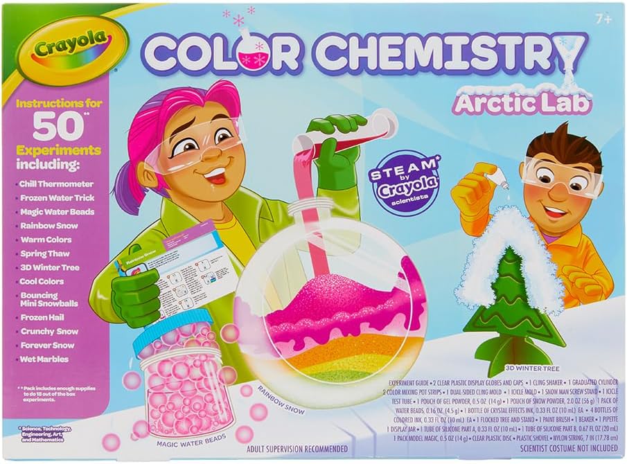 Crayola Color Chemistry Set - Stem Activities - Laadlee