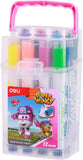 Deli Stamp Felt Pen 12 Colors Assorted EC10904