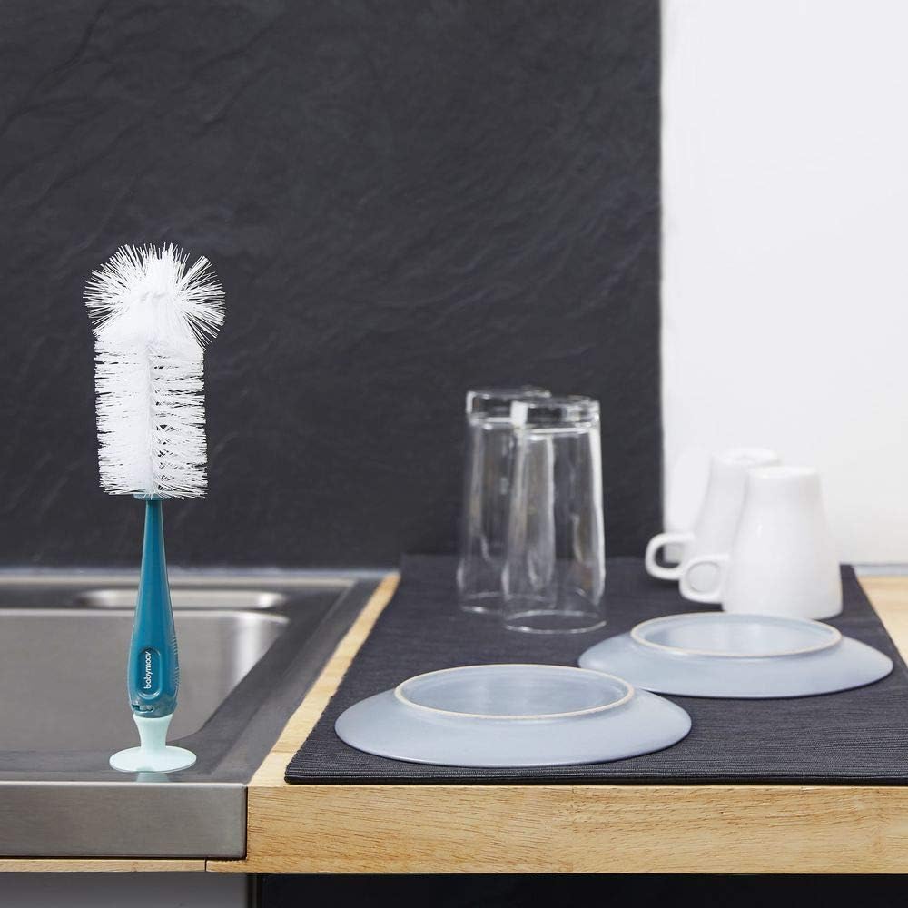 Babymoov 2-in-1 Bottle Cleaning Brush - Blue