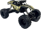 D-Power 1:10 2.4G Racing Crawler Remote Control Four Wheel Drive Rock Climber High-Speed Monster Racing Car - Gold