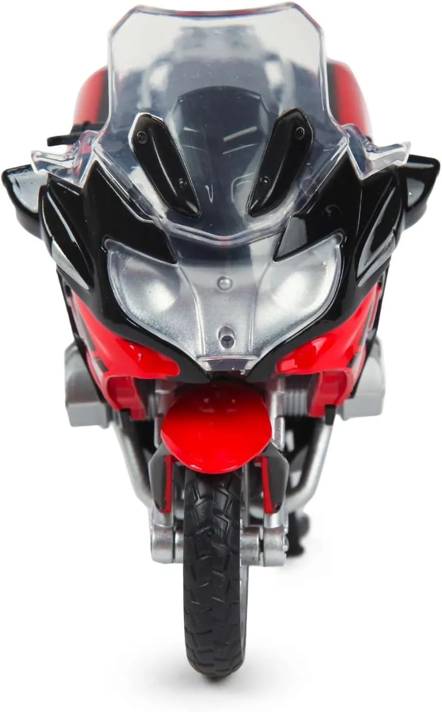 MSZ BMW R1250 RT Bike 1:18 Die-Cast Replica - Red - Laadlee
