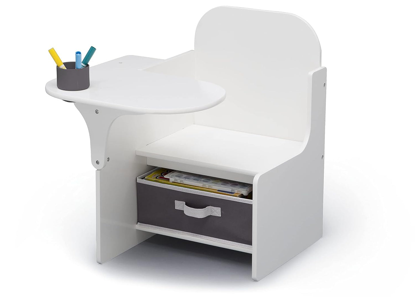 Delta Children Mysize Chair Desk - White