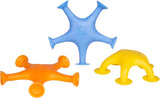 Ubbi Starfish Suction Bath Toys - Pack of 3