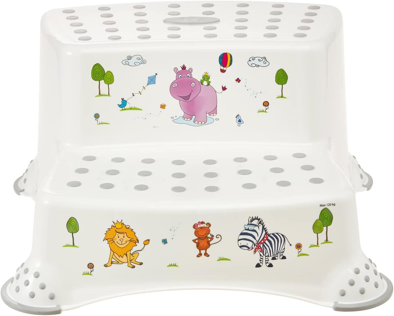 keeeper-hippo-step-stool-with-anti-slip-function-white-