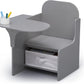 Delta Children Mysize Chair Desk  - Grey