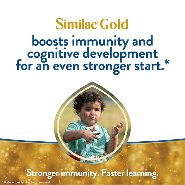 Similac Gain Kid Gold 4 New & Advanced Milk Formula With HMO - 900gm