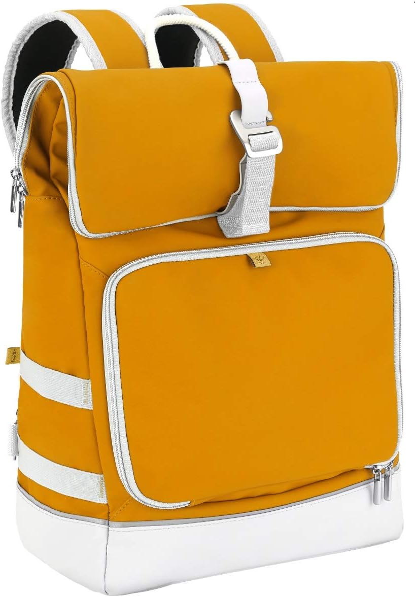 Babymoov Sancy Diaper Bag Backpack - Saffron Yellow