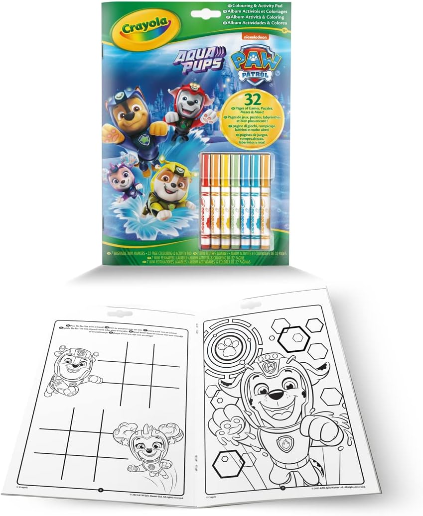 Crayola Paw Patrol Coloring Set - Pack of 32 - Laadlee