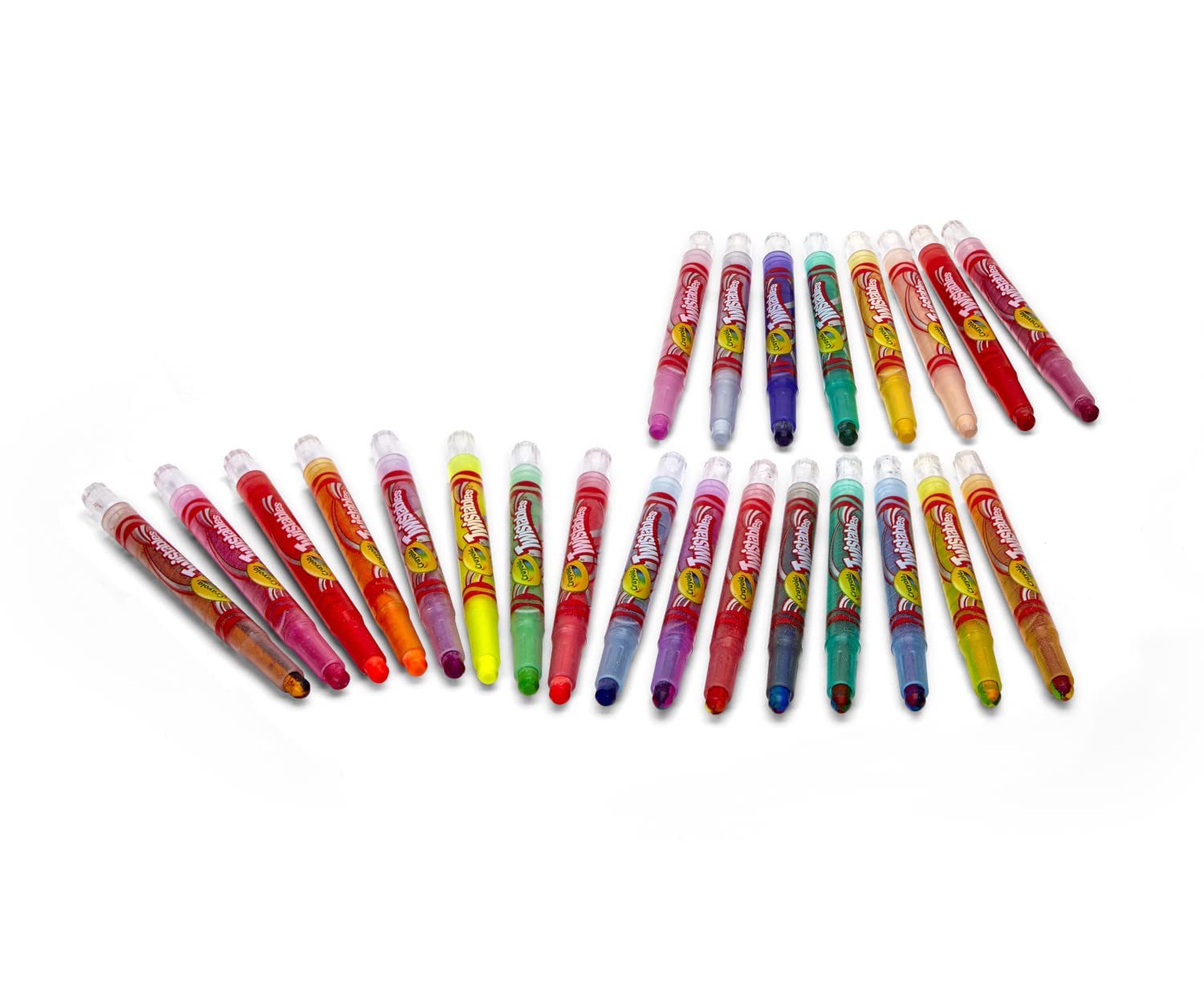 Crayola Twistables Fun Effects Crayons - Pack of 24 - Laadlee