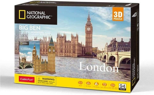 Cubicfun Ngeo 3D Puzzle Big Ben London