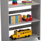 Delta Children Mysize Bookshelf - Grey