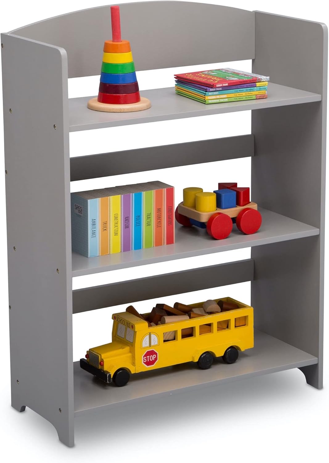 Delta Children Mysize Bookshelf - Grey