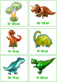 Brain Giggles Dinosaur Birthday Party Decorations Set - 89 Pcs