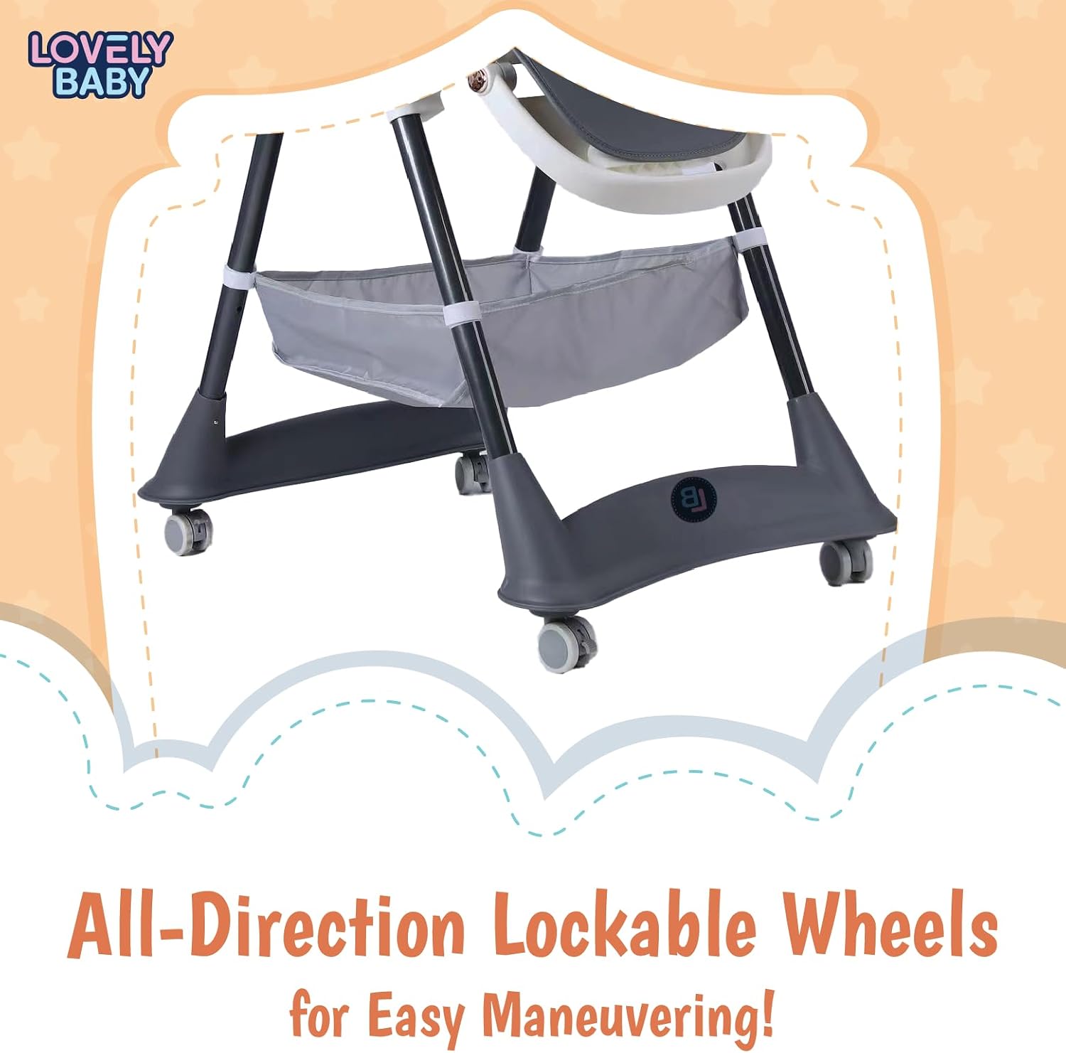 lovely-baby-3-point-adjustable-high-chair-pink-4