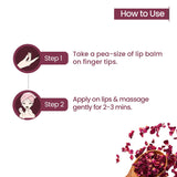 Mother Sparsh Rose & Beetroot Lip Balm - 12ml - Laadlee