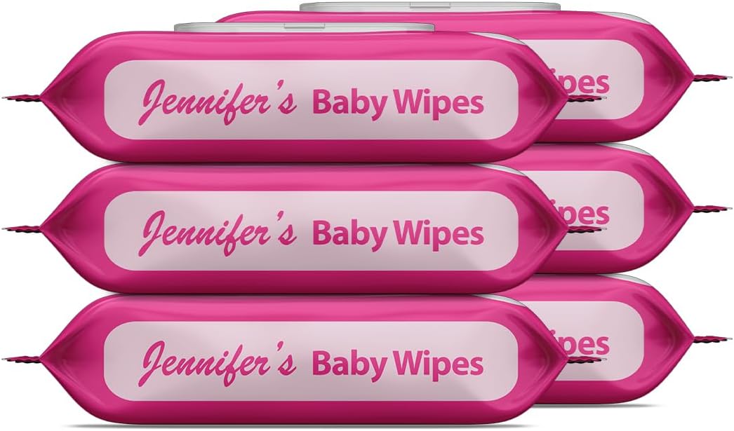 Jennifer's Baby Wipes Pack of 4 + 2 Free - 480pcs