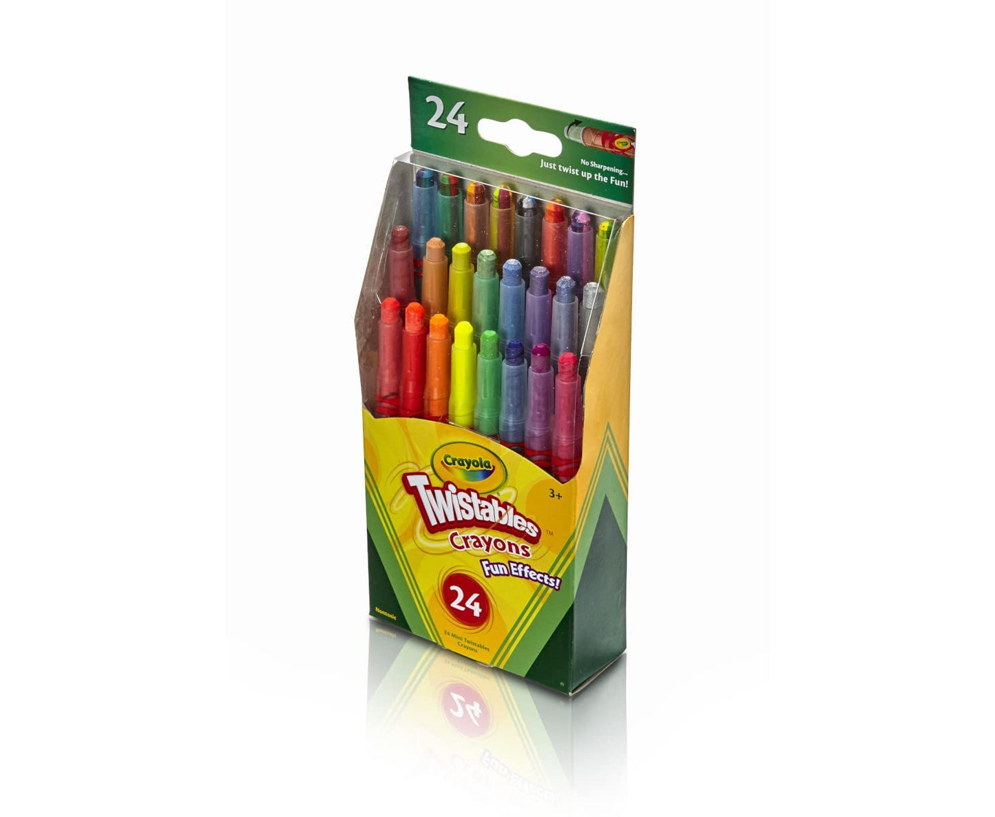 Crayola Twistables Fun Effects Crayons - Pack of 24 - Laadlee