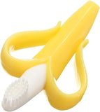 Eazy Kids Baby Banana Toothbrush And Teether - Yellow
