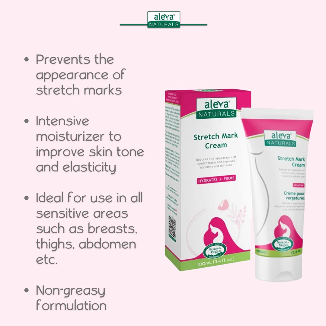 Aleva Naturals Maternal Care Stretch Mark Cream - 100ml - Laadlee