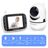 Hellobaby 3.2" LCD Digital Wireless Video Baby Monitor, Remote Pan-Tilt-Zoom Camera