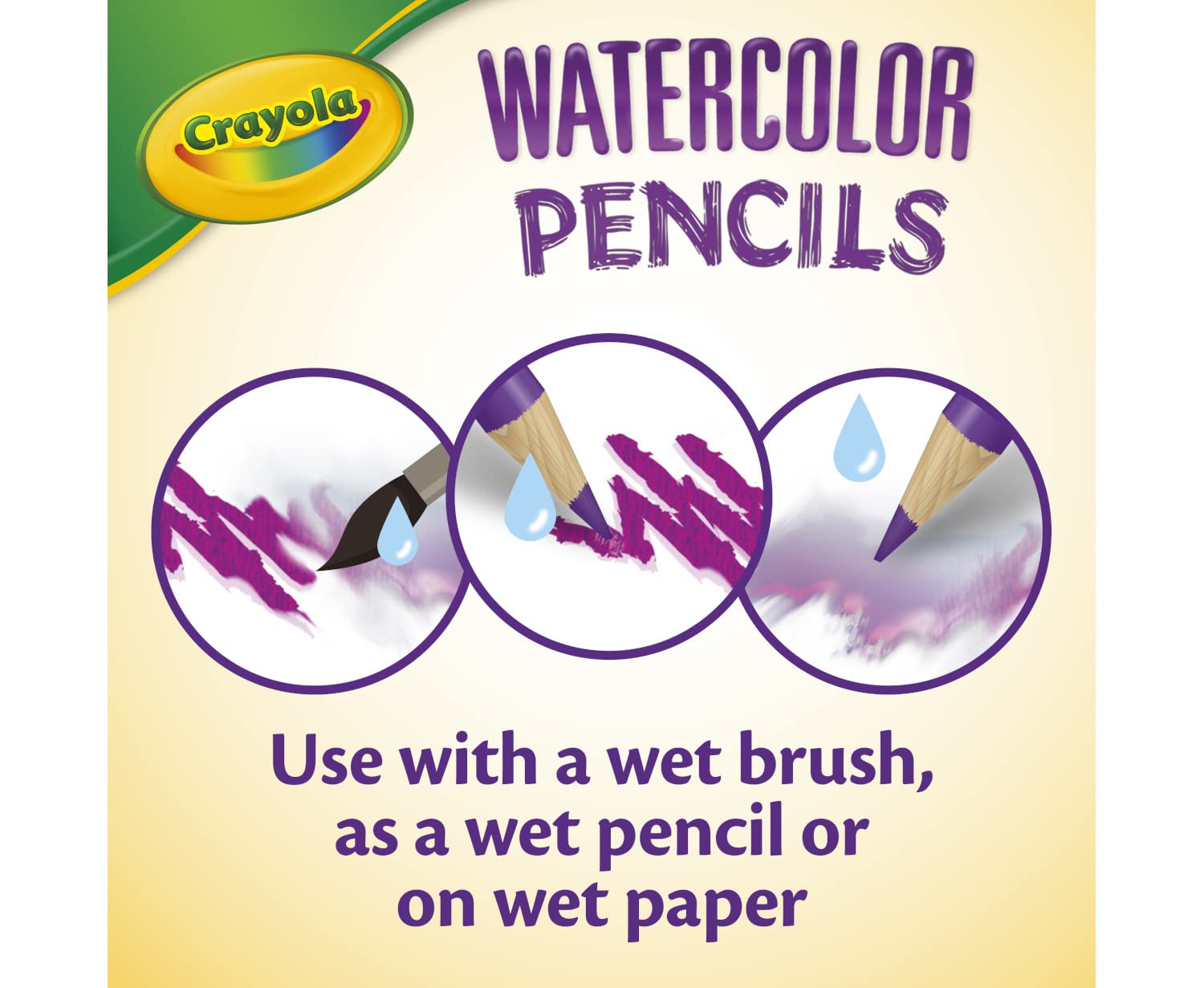 Crayola Watercolor Pencils - Pack of 24 - Laadlee