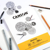 Canson Graduate Bristol Pad A3 20 Sheets 180GSM