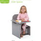 Delta Children Mysize Chair Desk  - Grey