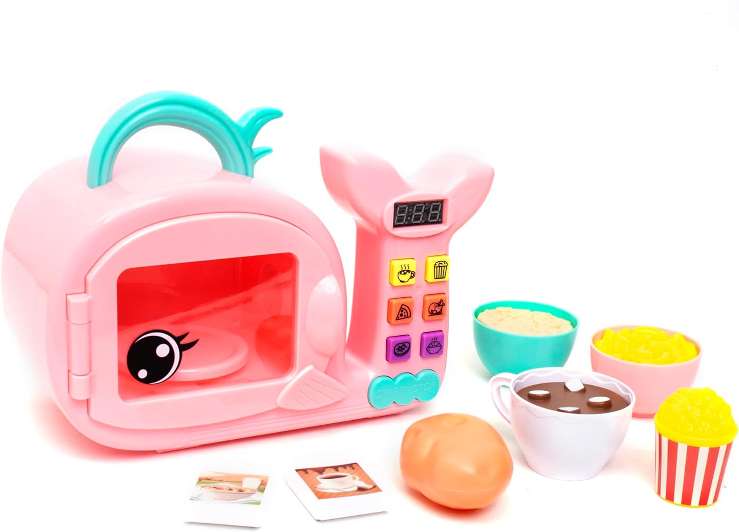 Zoo Troop Whale Microwave With Accessories - Laadlee