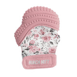 Malarkey Kids Munch Mitt Teething Mitten - Rosewood - Laadlee