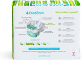 PureBorn Organic Bamboo Ultra Soft (3 - 6 kg) Nappies  Size 2 Assorted Print - 256 Pcs