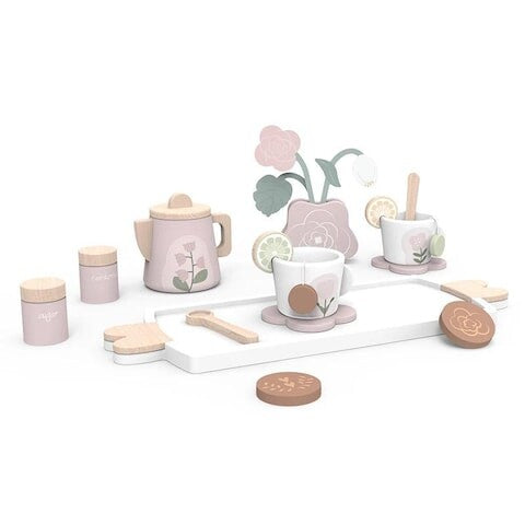 Woody Buddy Tea Set - Pink