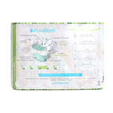 PureBorn Organic Bamboo Ultra Soft (5.5 - 8 kg) Nappies Size 3 Pineapple Print - 28 Pcs