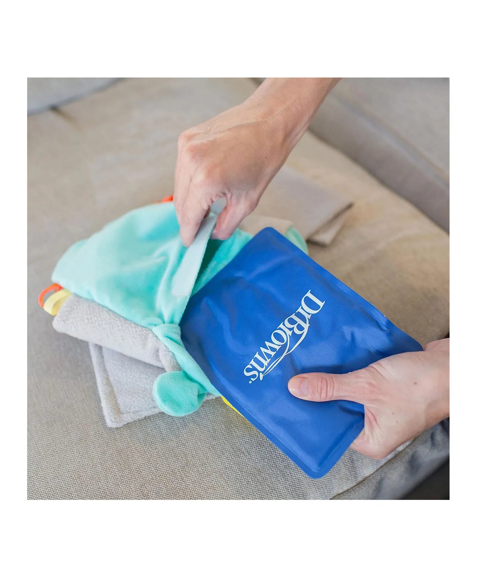 Dr. Brown's Gripebelt - Blue - Laadlee