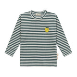 Lassig Long Sleeve Ribbed T-Shirt - Lemon Dark Green