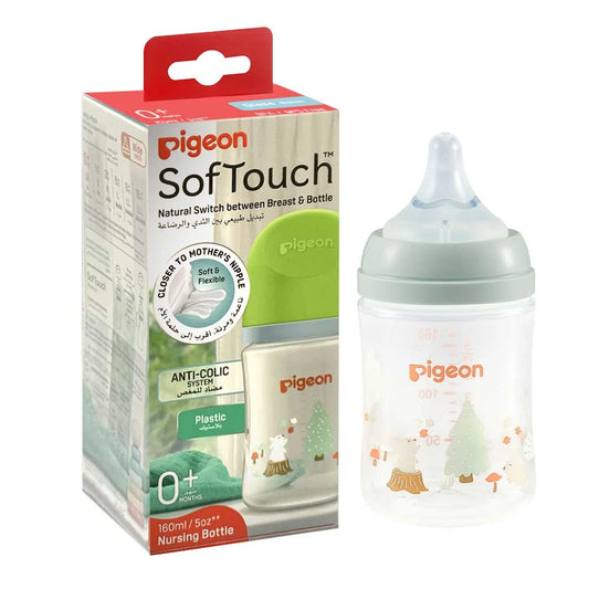 Pigeon Softtouch WN Plastic Rabbit Bottle - 160ml