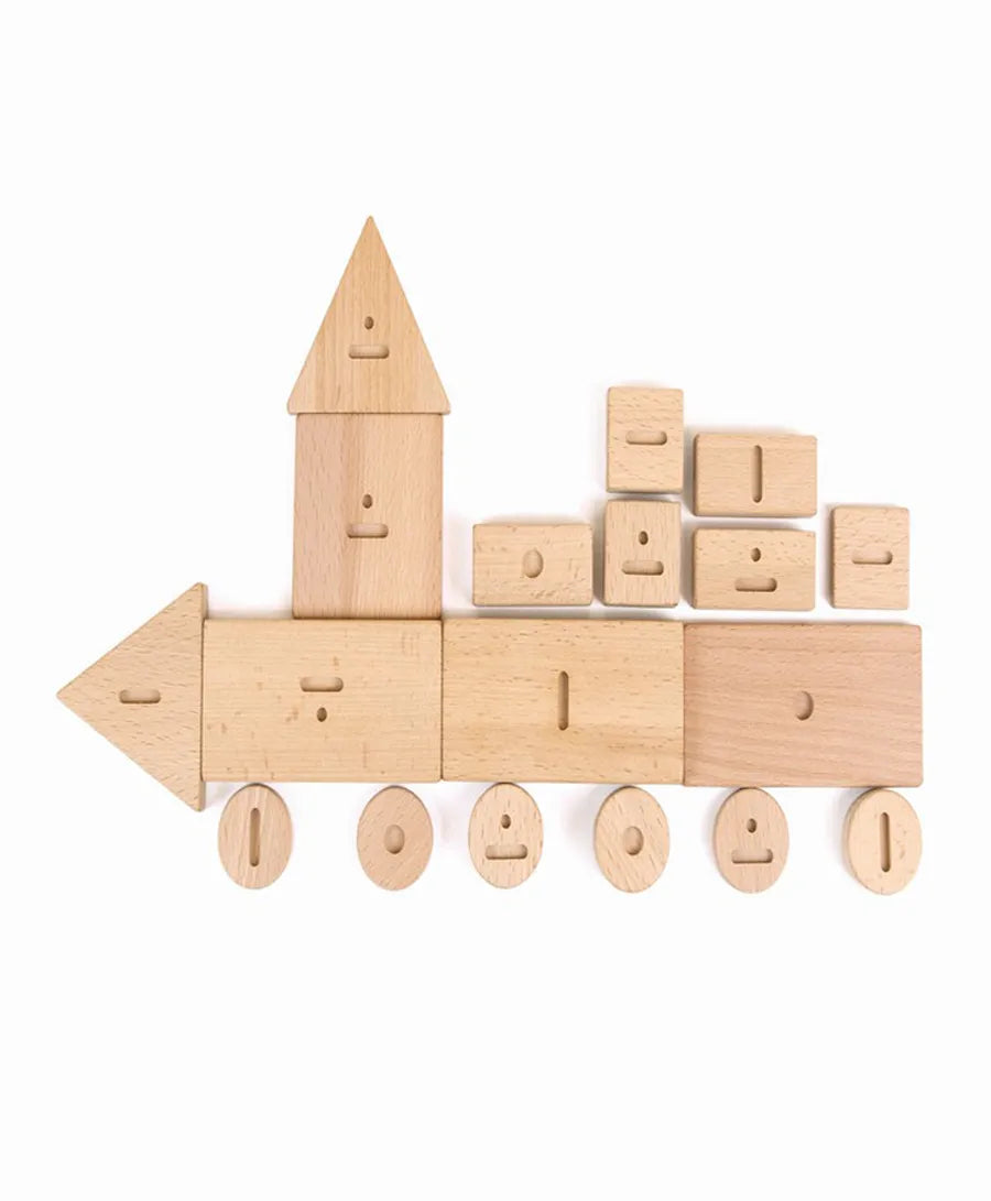 Andreu Toys Sensory Logic Blocks - Laadlee