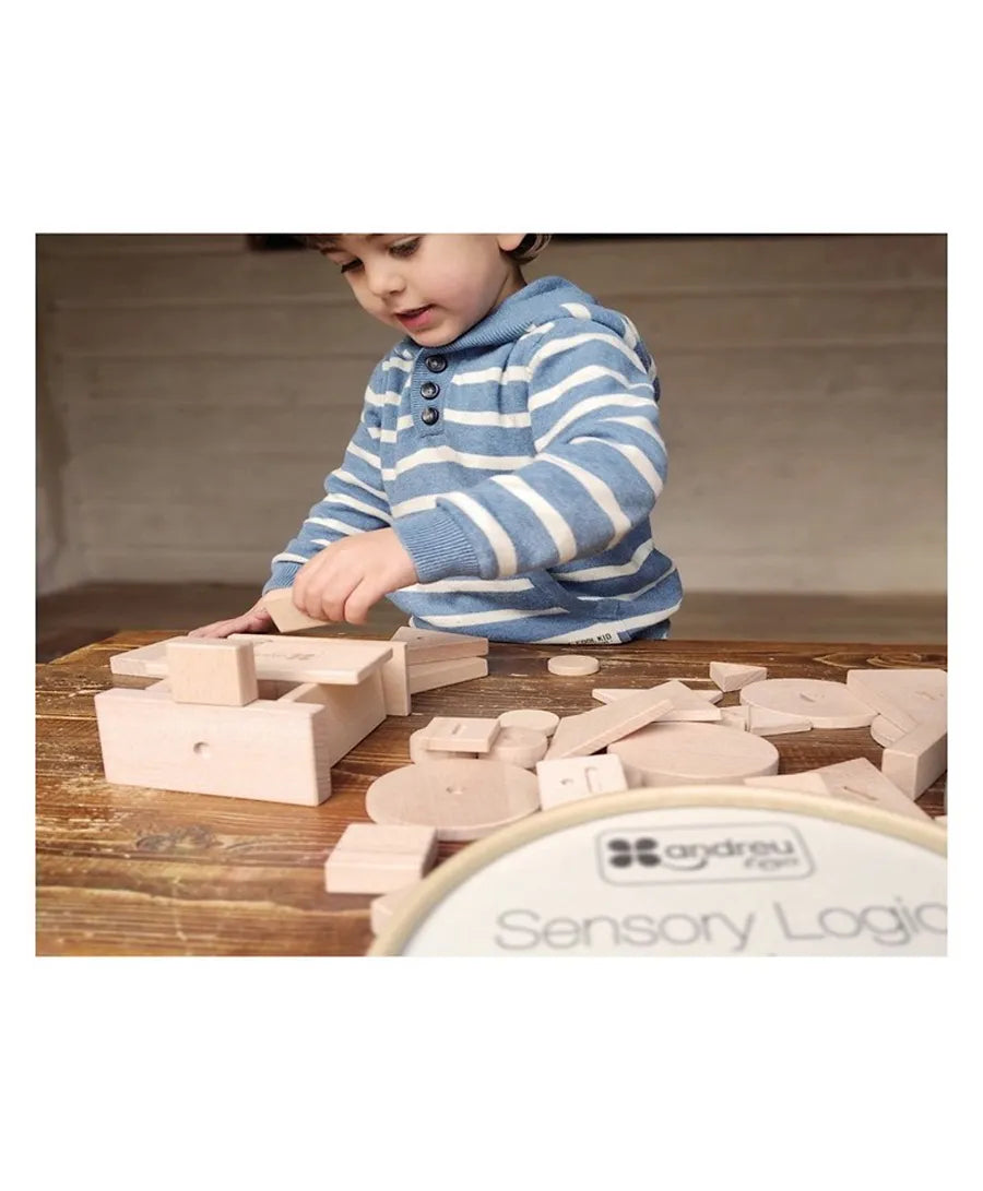 Andreu Toys Sensory Logic Blocks - Laadlee