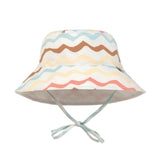Lassig SPF Sun Protection Bucket Hat - Waves Sea Salt