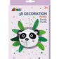 Avenir 3D Decoration Kit - Panda - Laadlee