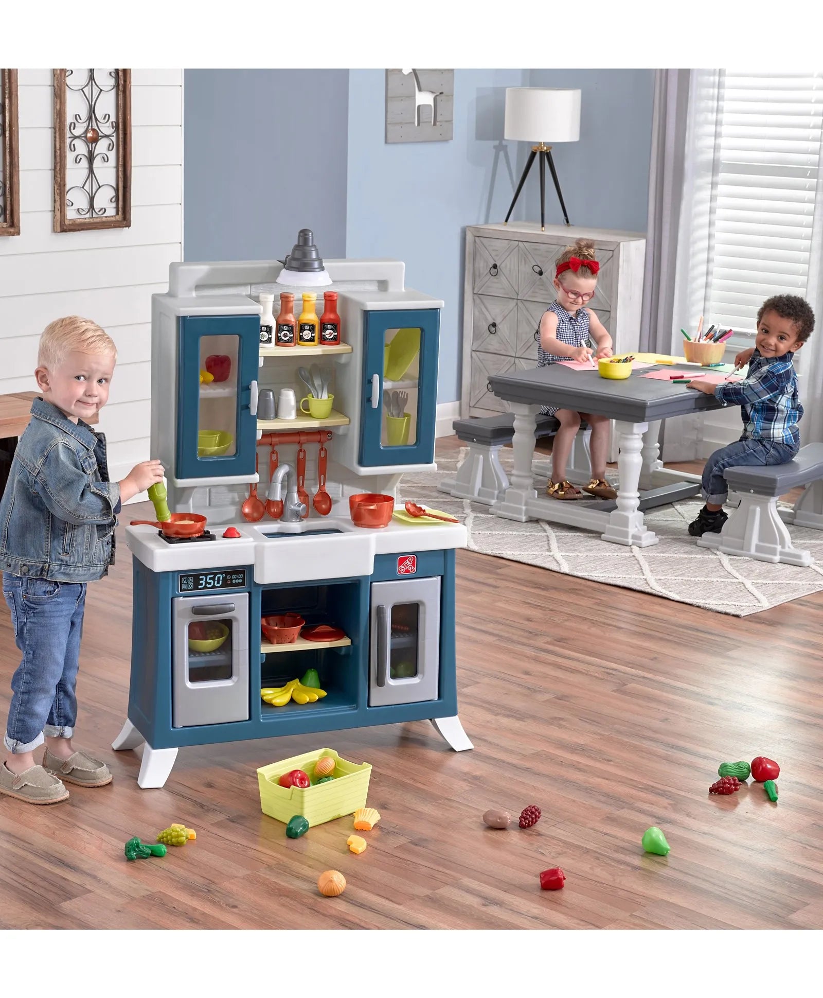 Step2 Modern Farmhouse Kitchen - Laadlee