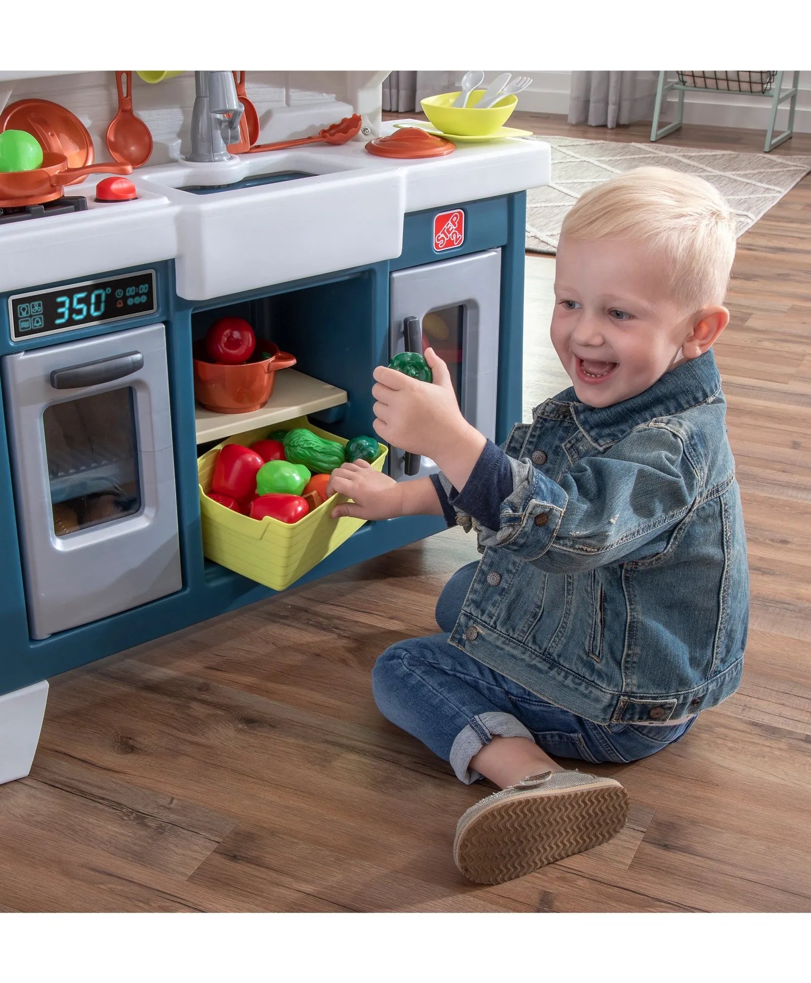 Step2 Modern Farmhouse Kitchen - Laadlee