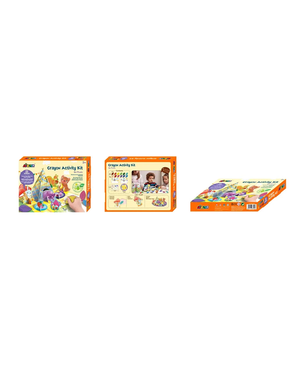 Avenir Crayon Activity Kit - Go Picnic - Laadlee